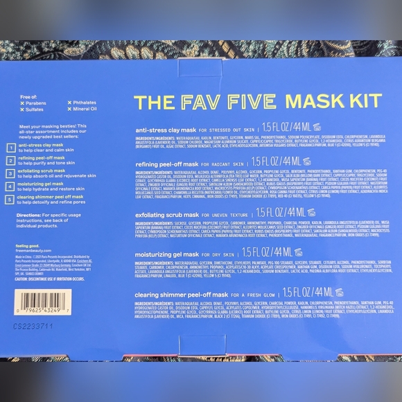 Freeman The Fav Five Mask Limited Edition Kit - Picture 2 of 4